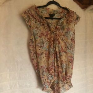 Jules & Leopoldo XL Floral Blouse